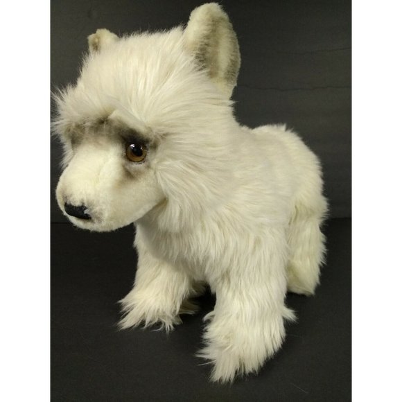 BAB Promise Pets 12" Husky Dog + 12" GUND 1990 Eddie Bauer Johnny Sled Dog Plush - Picture 2 of 12